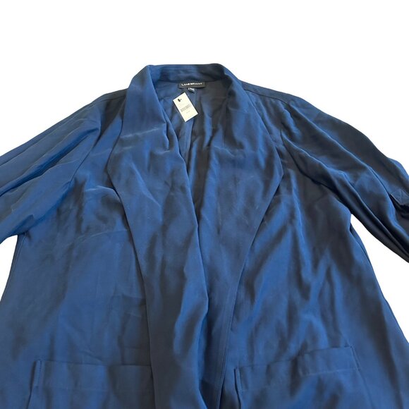 Lane Bryant Open-Front Lightweight Blazer Jacket Sweater Size 22/24 Women's NWT - Picture 6 of 12